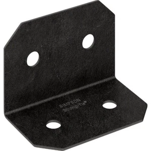 6-Simpson Strong-Tie Outdoor Accents Powder-Coated 6 x 90 (12 Ga) Framing Angle - Picture 1 of 1