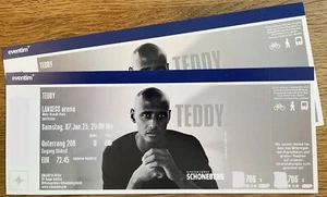 2 Top-Tickets Teddy Teclebrhan live, Lanxess Arena, Köln, Sa. 07.06.25 - Bild 1 von 2