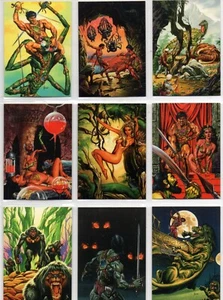 1994 Joe Jusko Edgar Rice Burroughs Series 2 60 Card Base Set Cards Tarzan FPG - Picture 1 of 14