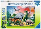 Ravensburger Kinderpuzzle - 10957 Unter Dinosauriern - Dino-Puzzle für Kinder a