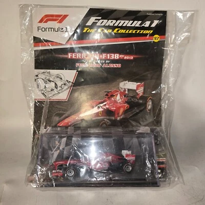 1/43 Ferrari F138 Fernando Alonso 2013 + Magazine Unopened  - Image 1 of 4