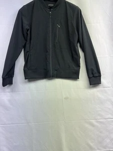 Banana Republic Jacket Bomber Water Resistant Lightweight Black Men's Small - Picture 1 of 11