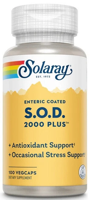 Solaray S.o.d. 2000 Plus 400 MG 100 Count