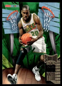 1995-96 Hoops Slamland Gary Payton Seattle SuperSonics #SL43 - Picture 1 of 2
