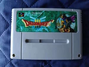 Dragon Quest III de SNES en español compatible PAL/NTSCJ. Guardado mediante pila - Imagen 1 de 4
