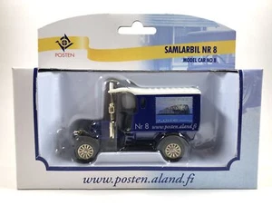 LLedo Promotional 1:64 Scale The Aland Post Model Car No.8 1912 Renault Van Blue - Picture 1 of 4