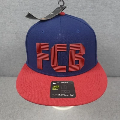 FC Barcelona Hat Cap Blue Red Nike Squad Snapback FCB Soccer Official Exclusive - Image 1 of 4