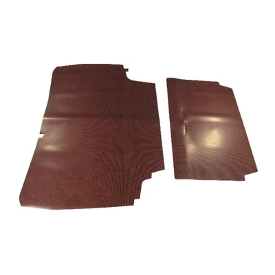 Cubierta de alfombrilla de maletero 2 piezas para Pontiac Bonneville 1962 cupé de 2 puertas convertible rojo Foto 1 de 4