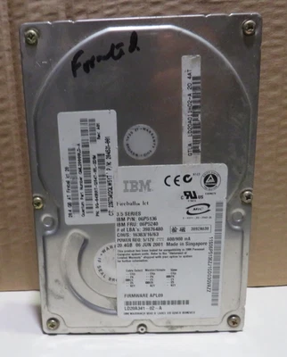 QUANTUM 20.4GB 3.5" IDE Hard Drive  20.4AT 204531-001 TESTED Formatted - Image 1 of 4