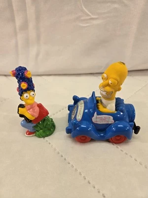 Juguetes vintage de Homero y Marge Simpson 1990 Foto 1 de 4