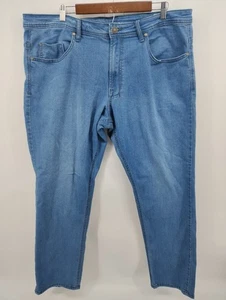 Jeans uomo denim Buffalo David Bitton taglia 40x30 Axel slim elasticizzato dritto blu - Foto 1 di 11