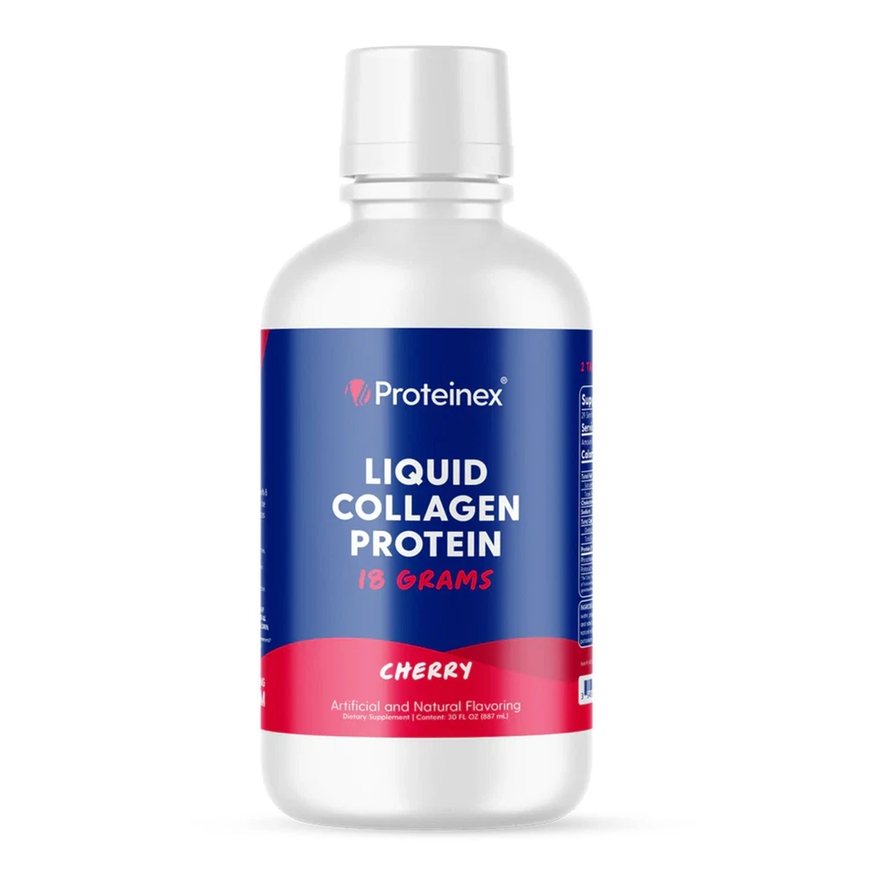 Proteinex 18 Liquid Protein 30 Oz Bottle Cherry