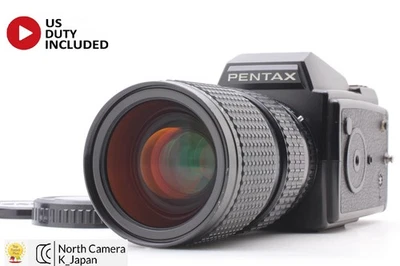 CLA'D Lens [ Total MINT ] Pentax 645 SMC + A 80-160mm + 120 Film Back From JAPAN - Image 1 of 4