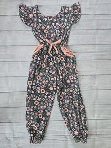 Spring Floral Maddie Mae Girls Romper Girls Size 10 - Picture 1 of 2