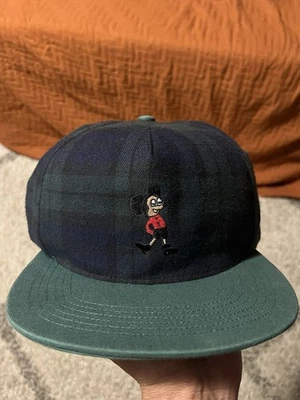 Sombrero Huf X Mickey Mouse Hecho a Medida Prendas para la Cabeza a Cuadros SnapBack  Foto 1 de 4