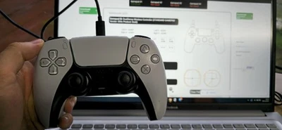 Official Sony PlayStation 5 DualSense Wireless Controller White (PS5) CFI-ZCT1  - Image 1 of 4