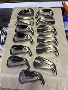 Lote de 13 cabezales de montaje de demostración Callaway - 7 cabezales de hierro solo Apex Rogue etc. - Imagen 1 de 13