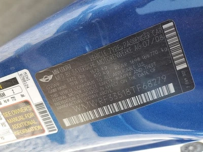 Speedometer Convertible Tachometer Fits 02-08 MINI COOPER 2546822 - Image 1 of 4