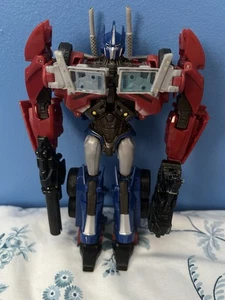 VOYAGER CLASS FIRST EDITION OPTIMUS PRIME TRANSFORMERS PRIME 2011 RARE - Picture 1 of 6