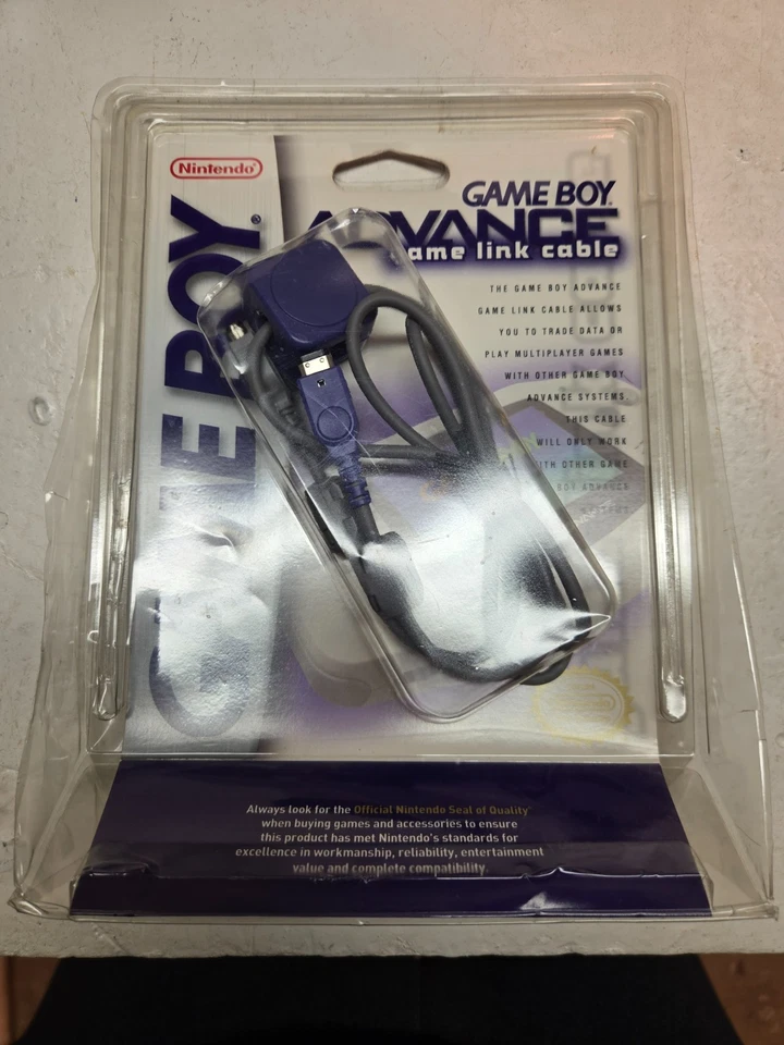Nintendo game console link cable