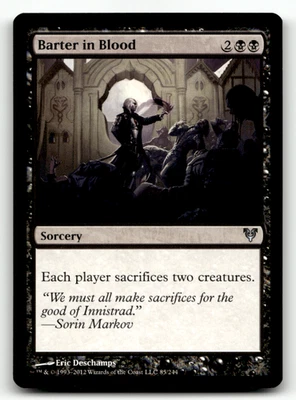 Barter in Blood 85 Normal U Avacyn Restored LP - Image 1 of 2