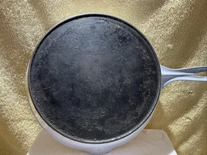 Vintage Vollrath Wear Enamel Coated Cast Iron Skillet #8 - Picture 1 of 14
