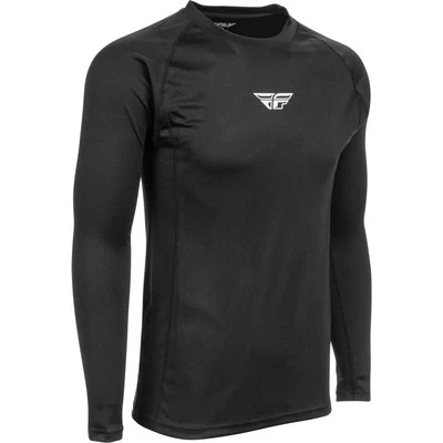 Fly Racing Lightweight Base Layer Top Motorcycle LongSleeve Black - Image 1 of 2