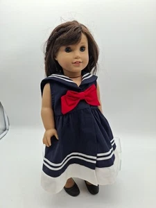 American Girl Doll 2014 Grace Thomas 18" Freckles Blue Eyes Brown Hair - Picture 1 of 12