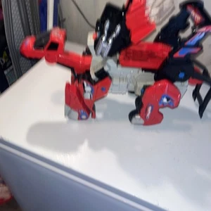 Vtech Switch and Go Dinos Red Brok the Brachiosaurus Dinosaur car hauler - Picture 1 of 9