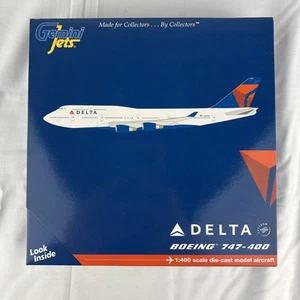 Gemini Jets 1:400 Delta Air Lines Boeing 747-400 N665US GJDAL902 - Picture 1 of 15