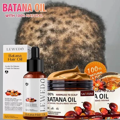 SAUVASINE Natural BATANA OIL Cream Hair Growth -Promotes Hair Regrowth Hair Care Unisex