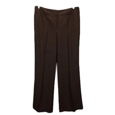 Grace Elements Pants Womens Size 14 Wide Leg Woven 2 Pocket Brown - Image 1 of 4