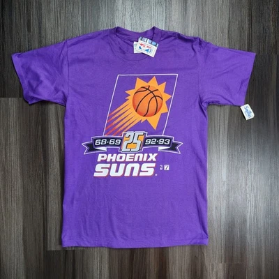 Vintage 90s Phoenix Suns Big Logo T-Shirt Men’s Adult Size Large Logo 7 NDS  - Image 1 of 4