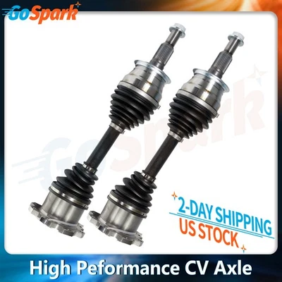 Eje CV delantero izquierdo y derecho para GMC Sierra 3500 HD 2011-2019 6,0 L 6,6 L TRACCIÓN TRASERA 4x4 Foto 1 de 4