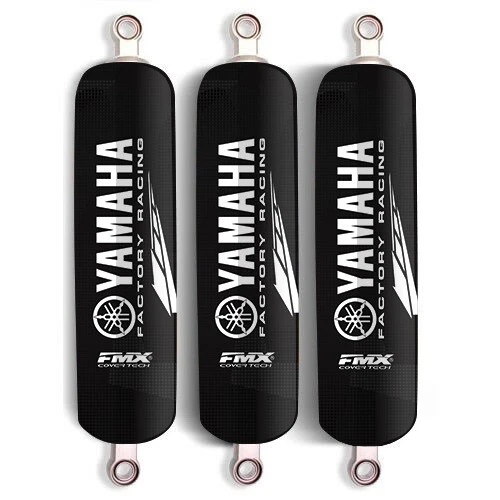 FMX Shock Absorber Covers Kit x 3 for Yamaha RAPTOR BANSHEE WARRIOR BLASTER - Image 1 of 1