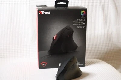 Trust Gaming GXT 144 Rexx Vertikale Gaming Maus (10.000 DPI, ( 55 ) - Bild 1 von 3