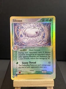 Pokemon Karte Silcoon 43/109 EX Rubin & Saphir Reverse Holo Near Mint - Bild 1 von 2