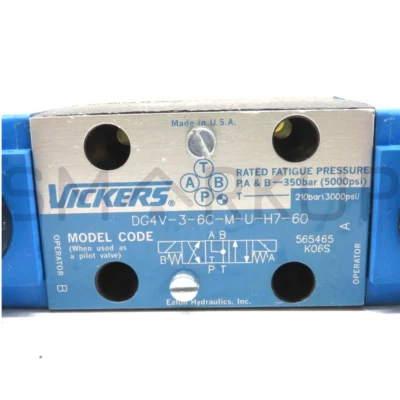 New In Box VICKERS DG4V-3-6C-M-U-H7-60 Directional Spool Valve