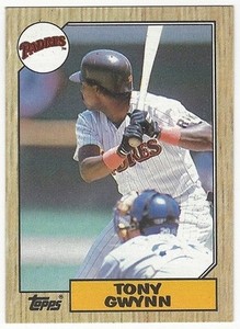 1987 TOPPS BASEBALL #530 TONY GWYNN - NRMT-/NRMT