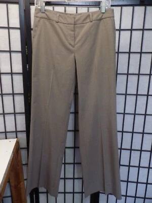 Women's New York & Company Brown Striped Flared Pants Size 4 (Waist 30) - Image 1 of 4