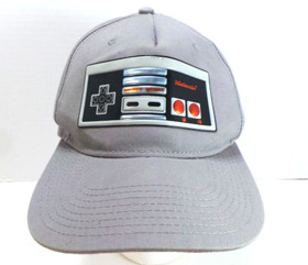 NES Nintendo Entertainment System Controller Snapback Hat 2018 Adjustable Gray