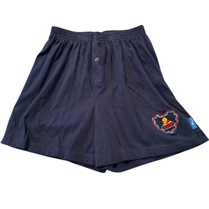Vintage 90s Disney Winnie Pooh navy blue Boxershorts Jerry Leigh Pull On Medium - Bild 1 von 10
