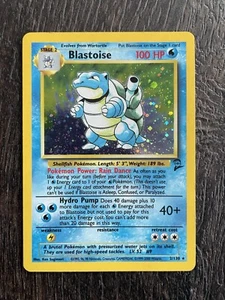 Pokemon BLASTOISE 2/130 (Holo Rare) Base Set 2 - LP/Light Play - Picture 1 of 2