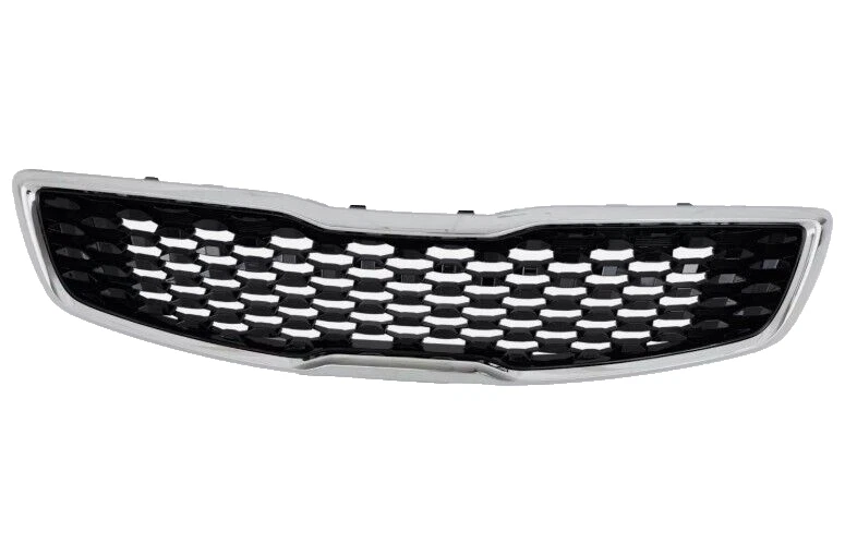 New NOS Genuine Front Upper Grille For 2017-2018 Kia Forte Sedan LX SX 2.0L - Image 1 of 4
