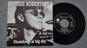 ROBBIE ROBERTSON – “SHOWDOWN AT BIG SKY” PROMO VINYL SINGLE IN UNIQUE COVER - Picture 1 of 2