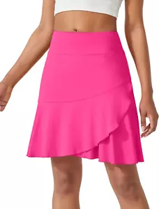 15"/20" Tennis Skirts for Women Golf Skirts Skorts with Pockets Pleated High Wai - Picture 1 of 37