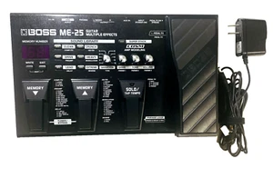 BOSS ME-25 Guitar Multiple Effects Processor Used, Tested & Working From Japan - Picture 1 of 10