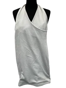 Glamorous Halter bodycon dress silver size 8 womens New - Picture 1 of 6