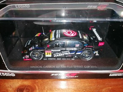 Ebbro 1/43 Toyota Corolla Magical Carbon #31 Fuji Sprint Cup 2010 44434 - Immagine 1 di 2