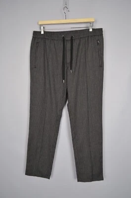 Pantalones de chándal Dolce & Gabbana D&G a rayas de algodón y lana talla IT50 W34 L32 NUEVOS CON ETIQUETAS Foto 1 de 4